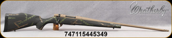 Weatherby - 308Win- Vanguard High Country - Black w/Tan & Green Accents Synthetic Stock/Flat Dark Earth Cerakote, 24"#2 Contour, Threaded Barrel(26"w/Accubrake), Mfg# VHC308NR6B