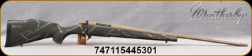 Weatherby - 270Win- Vanguard High Country - Black w/Tan & Green Accents Synthetic Stock/Flat Dark Earth Cerakote, 24"#2 Contour, Threaded Barrel(26"w/Accubrake), Mfg# VHC270NR6B