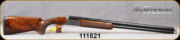 Rizzini - 12Ga/3"/30" - Venus Sport - Boxlock - Select Turkish Walnut Sporting Stock w/Adjustable Comb & Semi-Beavertail Forend/Floral Scroll Engraved Coin Finish RB Receiver/Blued Barrels, Single Selective Trigger, Auto Ejectors, S/N 111821