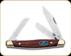 Buck Knives - Stockman Knife - Three Blade - 420HC Stainless Steel - Rosewood Handle w/ Brass Bolsters - 0301RWS-B