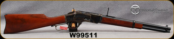 Taylor's & Co - Uberti - 44-40Win - Model 1873 Carbine CH Short Stroke - Lever Action - Walnut Straight-Grip Stock/Case Hardened Frame/Blued, 16 1/8"Round Barrel, Mfg# 550060, S/N W99511