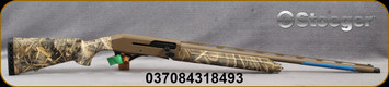 Stoeger - 12Ga/3.5"/28" - M3500 Water Fowler - Special Edition - Inertia Driven Semi-Auto Shotgun - Synthetic Realtree Max-5/FDE Finish, (5)Waterfowl Optimized Extended Chokes, Mfg# 31849