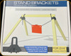 Drummond Shooting - Sawhorse Style Stand Brackets w/Locking Bolts - for 2x4" Posts 