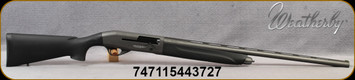 Weatherby - 12Ga/3"/28" - Element Tungsten Synthetic - Inertia Semi-Auto Shotgun - Grey w/Black Inserts Griptonite Stock/Tungsten Cerakote, Vent-Rib Barrel, F,M,IC, LRS Chokes, Mfg# EST1228PGM