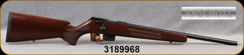 Anschutz - 22WMR - 1761 D HB Classic - Bolt Action Rifle - Walnut Classic Stock/Blued, 20.25"Barrel, single-stage trigger, 5 round detachable magazine, Mfg# 014992, S/N 3189968