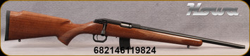 Howa - 22WMR - Model 1100 Walnut Hunter - Walnut Stock/Blued, 18"Threaded(1/2x28) Barrel, HACT 2-Stage Trigger, (2)10rd Detachable Mags, Mfg# HWH22MT/HWH22WMR - STOCK IMAGE