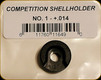 Redding - # 1 Competition Shellholder Plus .014 - 11649