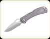 Buck Knives - Spitfire - 3.25" Blade - Anodized Grey Handle w/Green Liner - 0722GYS1-B/7449