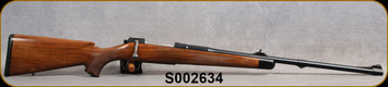 Consign - Mauser - 300WM - Model M03 - Walnut Stock w/Ebony forend tip/Blued, 25.5"Barrel, c/w Leupold VX-III, 3.5-10x40, Duplex, w/Mauser QR mount - in fitted Mauser Case