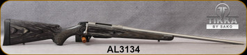Tikka - 338WM - T3x Laminated Stainless - Oiled Grey Laminate/Stainless, 24.3"Barrel, 3+1 round magazine, Single Stage Trigger, 1:10"Twist, Mfg# TFTT37VM103, S/N AL3134