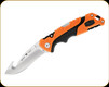 Buck Knives - Pursuit Pro Large Folding Guthook - 3 5/8" Blade - S35VN Steel - Orange/Black Glass Filled Nylon/Versaflex Handle - 0660ORG-B/12755