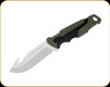Buck Knives - Pursuit Large Guthook - 4 1/2" Blade - 420 HC Stainless Steel - Green/Black Glass Filled Nylon/Versaflex Handle - 0657GRG-B/11890