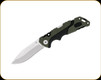 Buck Knives - Folding Pursuit Small - 3" Blade - 420HC Stainless Steel - Black/Green Glass Filled Nylon/Versaflex Handle - 0661GRS-B/11893