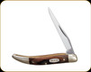 Buck Knives - Toothpick - 2 1/4" Blade - 420J2 Steel - Woodgrain w/Nickel Silver Bolsters - 0385BRS-B/3137