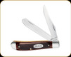 Buck Knives - Trapper - 2 5/8" Clip, 2 5/8" Spey Blades - 420J2 Steel - Woodgrain w/Nickel Silver Bolsters Handle - 0382BRS-B/5840