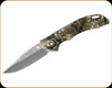 Buck Knives - Bantam BLW - 3 1/8" Blade - 420HC Stainless Steel - Mossy Oak Break-Up Country Camo, Glass Reinforced Textured Nylon Handle - 0285CMS24-B/10610