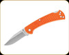 Buck Knives - Slim Ranger, Select - 3" Blade - 420HC Stainless Steel - Blaze Orange Glass Filled Nylon Handle - 0112ORS-B/12024