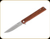 Buck Knives - Decatur - 3 1/2" Blade - 7Cr Stainless Steel - Guibourtia Ehie Wood Handle - 0256BRS-B/13060