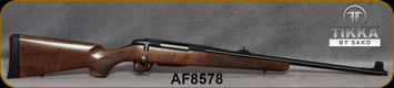 Tikka - 8x57IS - Model T3x Hunter - Bolt Action Rifle - Walnut Stock/Blued, 22.4"Barrel, 3 round detachable magazine, Mfg# TF1T3636203, S/N AF8578