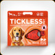 Tickless - Pet - Ultrasonic Tick and Flea Repeller - For All Sizes - Orange - PRO-101OR