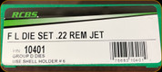 RCBS - Full Length Dies - 22 Rem Jet - 10401