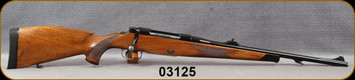 Consign - Mauser Werke - 30-06Sprg - Model 77 - Oil-finish European Style walnut stock w/Ebony Forend Tip/Blued, 20.5"Barrel - in non-original box