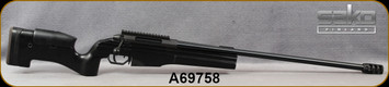 Consign - Sako - 338LapuaMag - Model TRG42 - Black Synthetic Sako Adjustable Stock/Blued, 27"Threaded Barrel, Sako muzzle brake, 20MOA NEAR Rail, 1:10", Detachable 5rd magazine - only 100 rounds fired - c/w orig.box