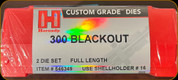 Hornady - Full Length Dies - 300 Blackout - 546349