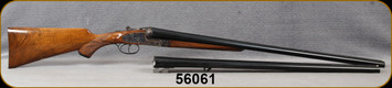 Consign - Zamacola Hermanos - 12Ga/2.75"/27" & 29" - Jabali - High Grade Custom S.R.C - 2 Barrel set, double trigger, ejectors, Fixed chokes(F/M)29"/(CL/IM)27" - in fitted leather case