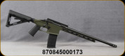 Black Creek Labs - 5.56NATO - MRX Bison Ranger - OD Green Chassis Adjustable Stock/Black Magpul Pistol Grip/Type III Hard Coat Anodized, 16.5"Barrel, Mfg# BISR55616ODG
