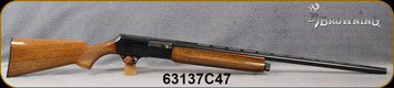 Consign - Browning - 12Ga/3"/28" - Model B2000 - Semi-Auto - Walnut/Blued Finish, Side load, bottom eject, Fixed(F) Choke