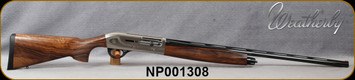 Weatherby - 20Ga/3"/28" - Magnum - 18i Deluxe GR2 - Inertia Semi-Auto Shotgun - Grade II Turkish Walnut Stock, Vent Rib, LPA Fiber Sights - Mfg# ID22028MAG, S/N NP001308