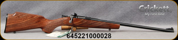 Keystone - 22LR - Chipmunk Deluxe Youth - Bolt Action Rifle - Single Shot - Checkered Walnut Stock/Blued Finish, 16 1/8"Barrel - STOCK IMAGE - Mfg#