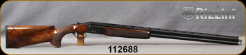 Rizzini - 12Ga/3"/32" - BR460 Competition - Select Turkish Walnut Sporting Stock w/Adjustable Comb/Boss-Style Receiver/Black Cerakote Finish, Single Select Trigger, Auto Ejectors, 5pc XL Bore Extended Chokes, S/N 112688
