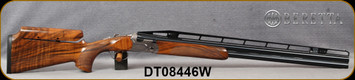 Used - Beretta - 12Ga/3"/30" - DT11 Trident X-Trap - O/U - High Grade Walnut Stock w/Adjustable Comb/Blued, Premium-grade Steelium-Pro barrels, Adjustable Top Rib, Mfg# JDT1T10/686775034619, S/N DT08446W - Demo Model
