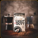 Arrowhead Coffee Co. - Light Duty - Mixed Blend Dark Decaf - Ground - 340g - 00040