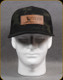 Prophet River - Leather Patch Logo Trucker Snapback Cap - Multicam Black