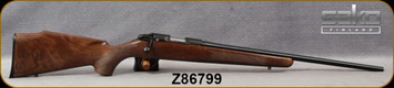 Sako - 22LR - Finnfire II - Rimfire Bolt Action Rifle - Oil Finish Walnut Monte Carlo Style Stock/Blued, 22"Cold Hammer Forged Light Hunting Contour Barrel, 4rds, No Sight, 2-4lb Adjustable Trigger, Mfg# S1B051610, S/N Z86800