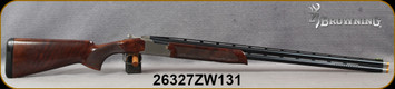 Consign - Browning - 20Ga/3"/30" - Citori 725 Sporting - Over/Under Shotgun - Black Walnut Stock/Stainless, Blued Finish, Ported Barrels, Fiber Optic Front Sight, c/w 5 chokes, 2 trigger blades, wrench - Very low rounds fired - in original box