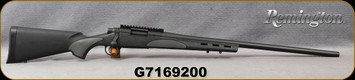 Consign - Remington - 243Win - Model 700 SPS Varmint - Black Synthetic Vented Beavertail Stock/Matte Blued Finish, 26"Barrel, Timney Trigger, Weaver Picatinny base, Mfg# 84217 - Only 150rds fired - in original box