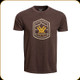 Vortex - Men's Total Ascent T-Shirt - Brown Heather - Large - 122-02-BRH-L