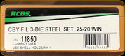RCBS - 3 Die Steel Cowboy Set - .25-20 Win - 11850