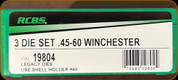 RCBS - 3 Die Set - Legacy Dies - .45-60 Winchester - 19804