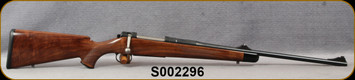 Consign - Mauser - 30-06/9.3x62 - Model M03 - 2-Barrel Set - Walnut Stock/Blued, 23.5"Barrels, sights, c/w (2)Mauser scope mounts - in fitted Mauser Case
