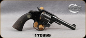 Consign - Colt - 38S&W - Police Positive - PROHIB - Checkered walnut grips/Blued Finish, 4"Barrel, Mfg.1926 - in leather holster