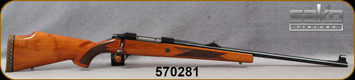 Consign - Sako - 270Win - Model AV - Checkered Walnut Stock w/Cheekpiece/Blued, 24.3"Barrel, c/w factory sights & recoil pad - only 30 rounds fired