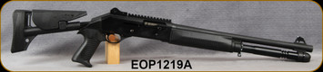 Canuck - 12Ga/3"/18.6" - Operator Elite - Black Synthetic fixed & 4 position adjustable buttstock w/pistol grip/Black Finish, chrome-lined barrel, 1913 rail, adjustable ghost ring rear sight, fixed F/O front sight, (5)Mobil Chokes, 5+1 Capacity