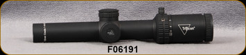 Used - Trijicon - Credo - 1-6x24 - SFP w/ Green BDC Segmented Circle - .223 / 55gr, 30mm, Matte Black Riflescope, Mfg# 2900016 - in original box, S/N F06191