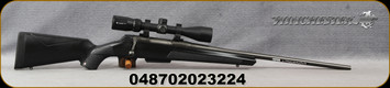 Winchester - 6.8Western - XPR Compact Scope Combo - Matte Black Composite Stock/Permacote Black Finish, 22"Barrel, 1:8"Twist, Vortex Crossfire II 3-9x40mm, BDC reticle, Mfg# 535737299