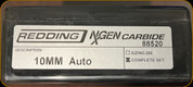 Redding - NXGEN Carbide - Carbide Die Set - 10mm Auto - 88520